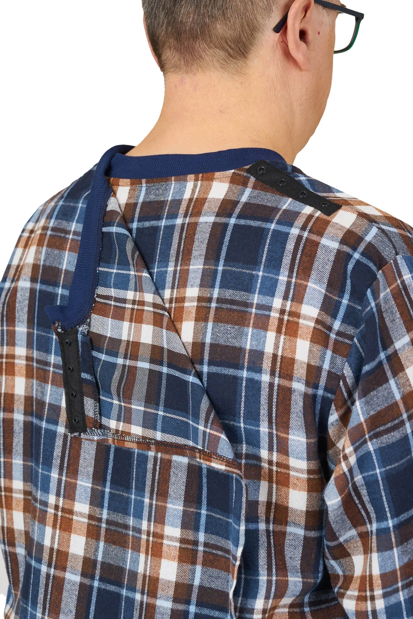 Adaptive Nightshirt - Stewart | Indigo