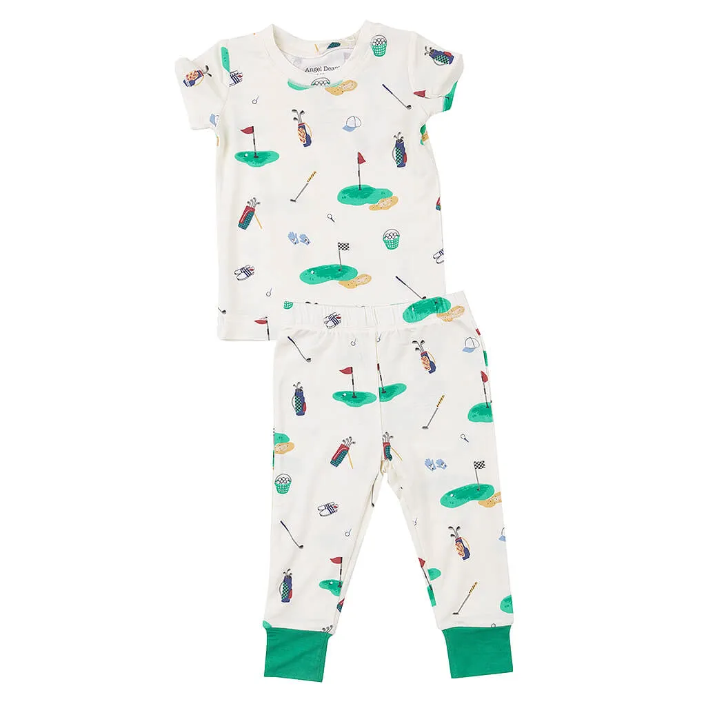 Angel Dear Short-Sleeve Pajama Set Golf