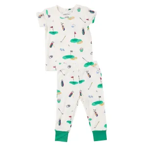 Angel Dear Short-Sleeve Pajama Set Golf