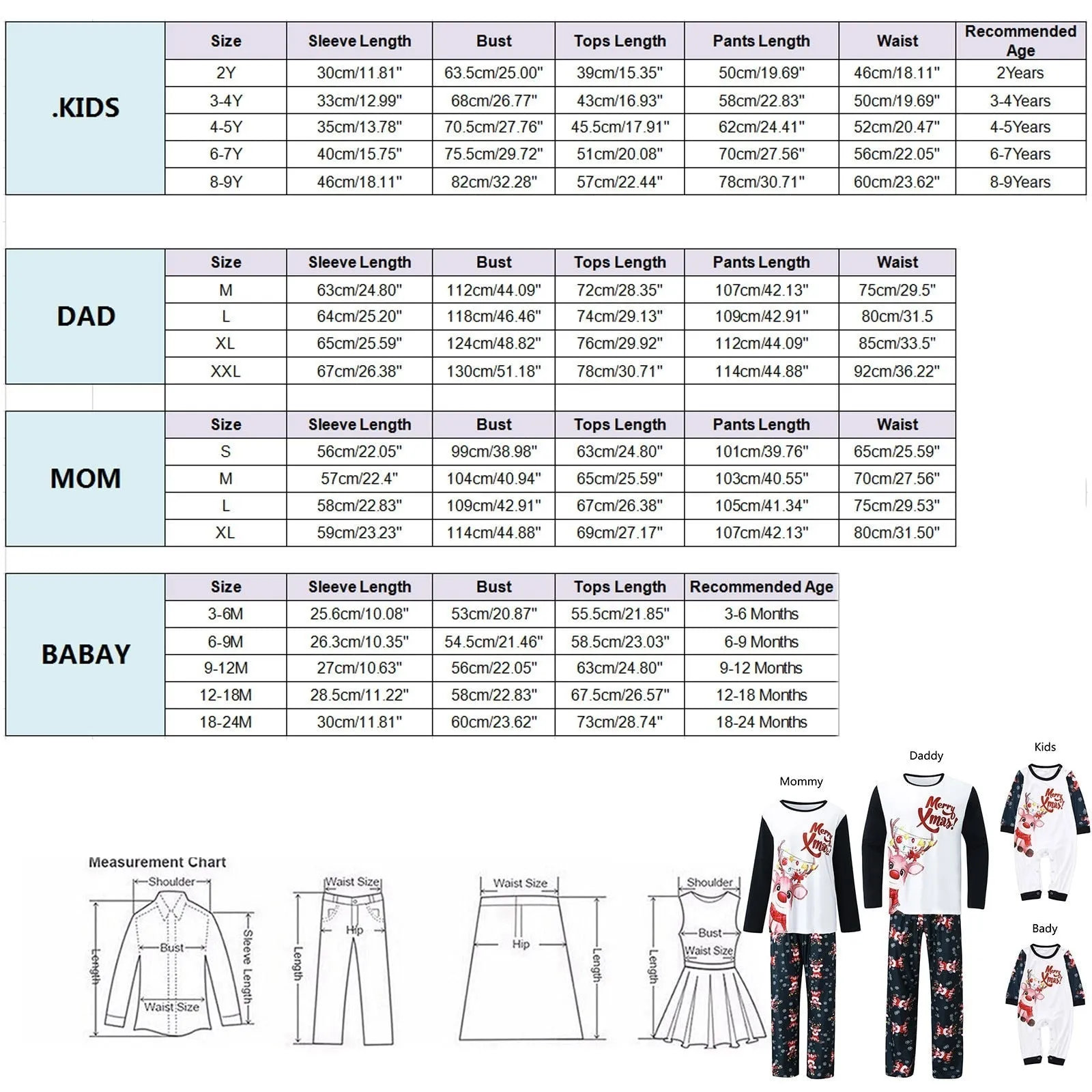 Christmas Matching Family Pyjamas Pajamas Costumes Pumpkin Underwear Lounge Sleepwear Outfits Matching  Homewear Pajama Sets