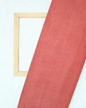 Light Brown Plain Raw Silk Fabric