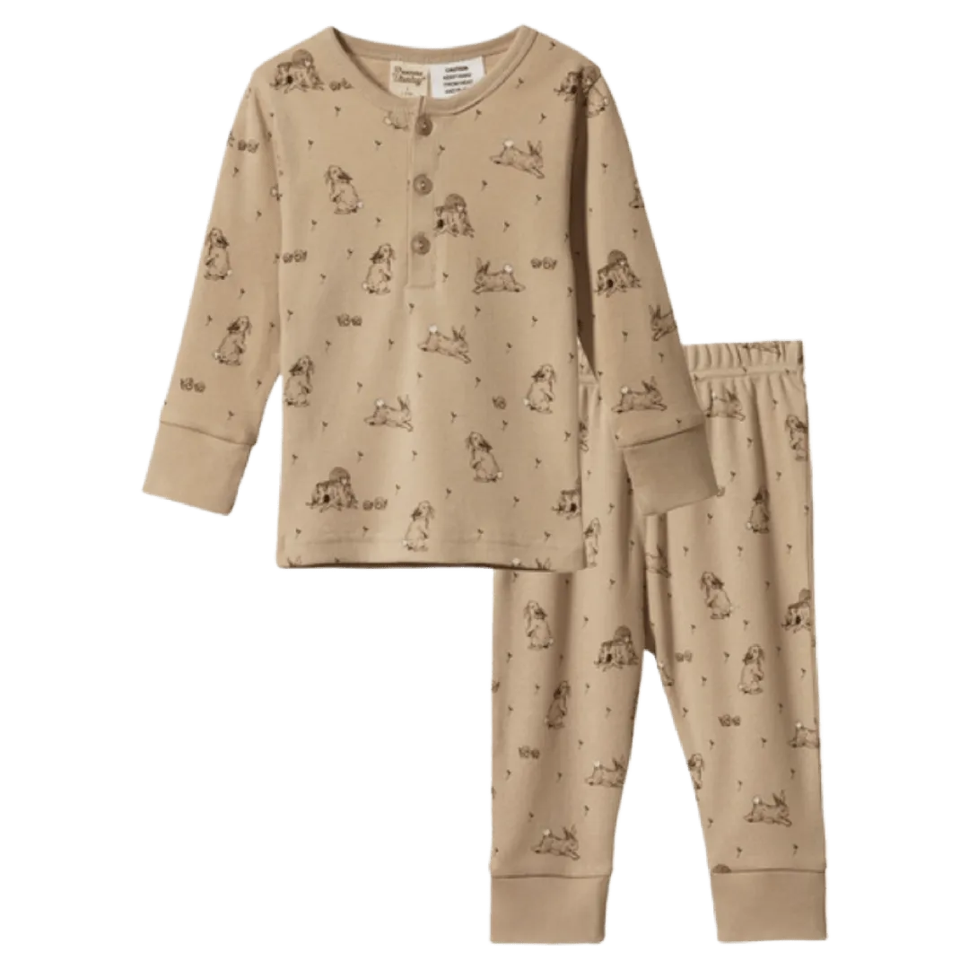 Long Sleeve Pyjama Set - Forest Friends
