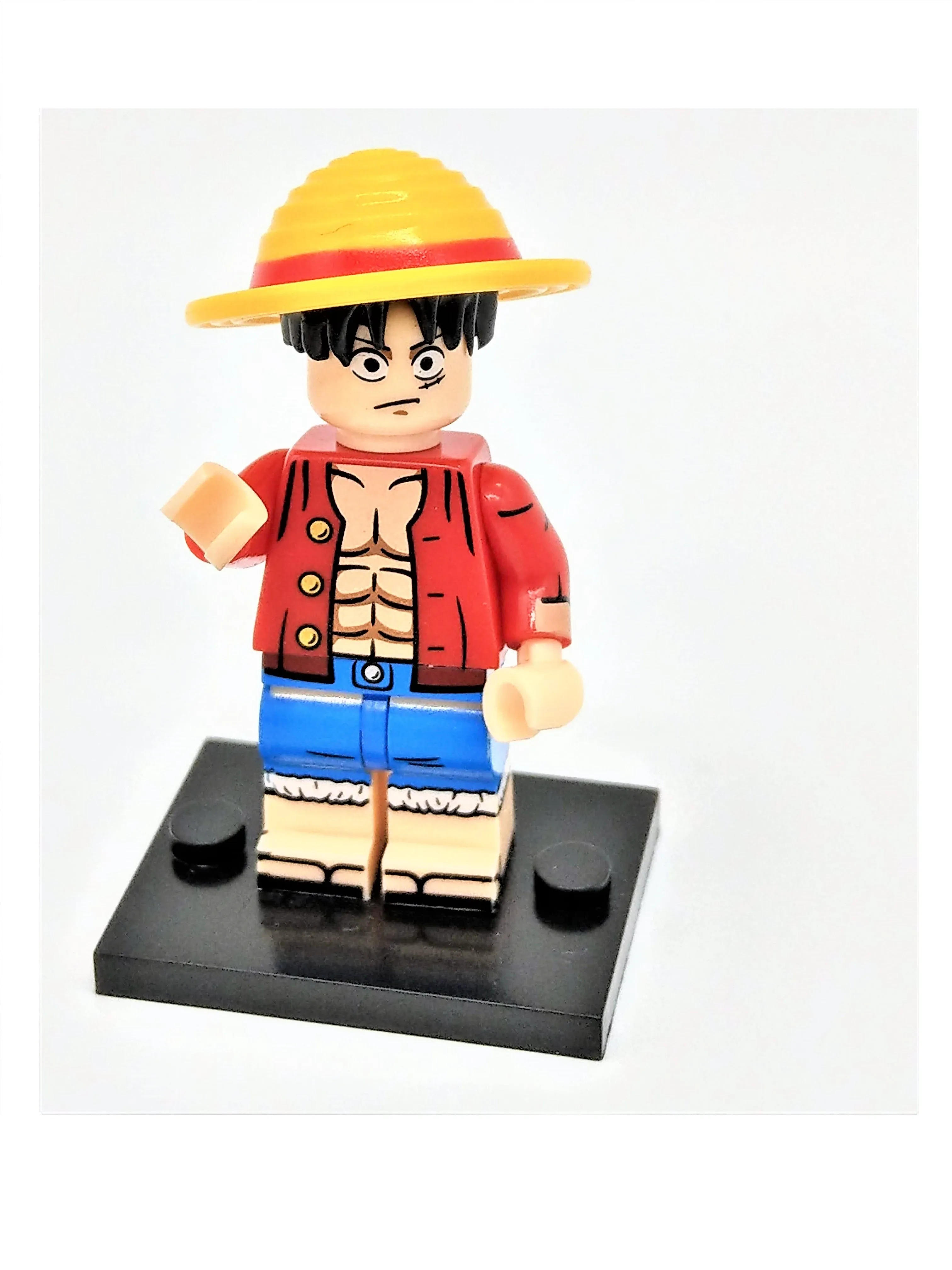 Luffy One Piece Building Block Toy (With two different faces)
