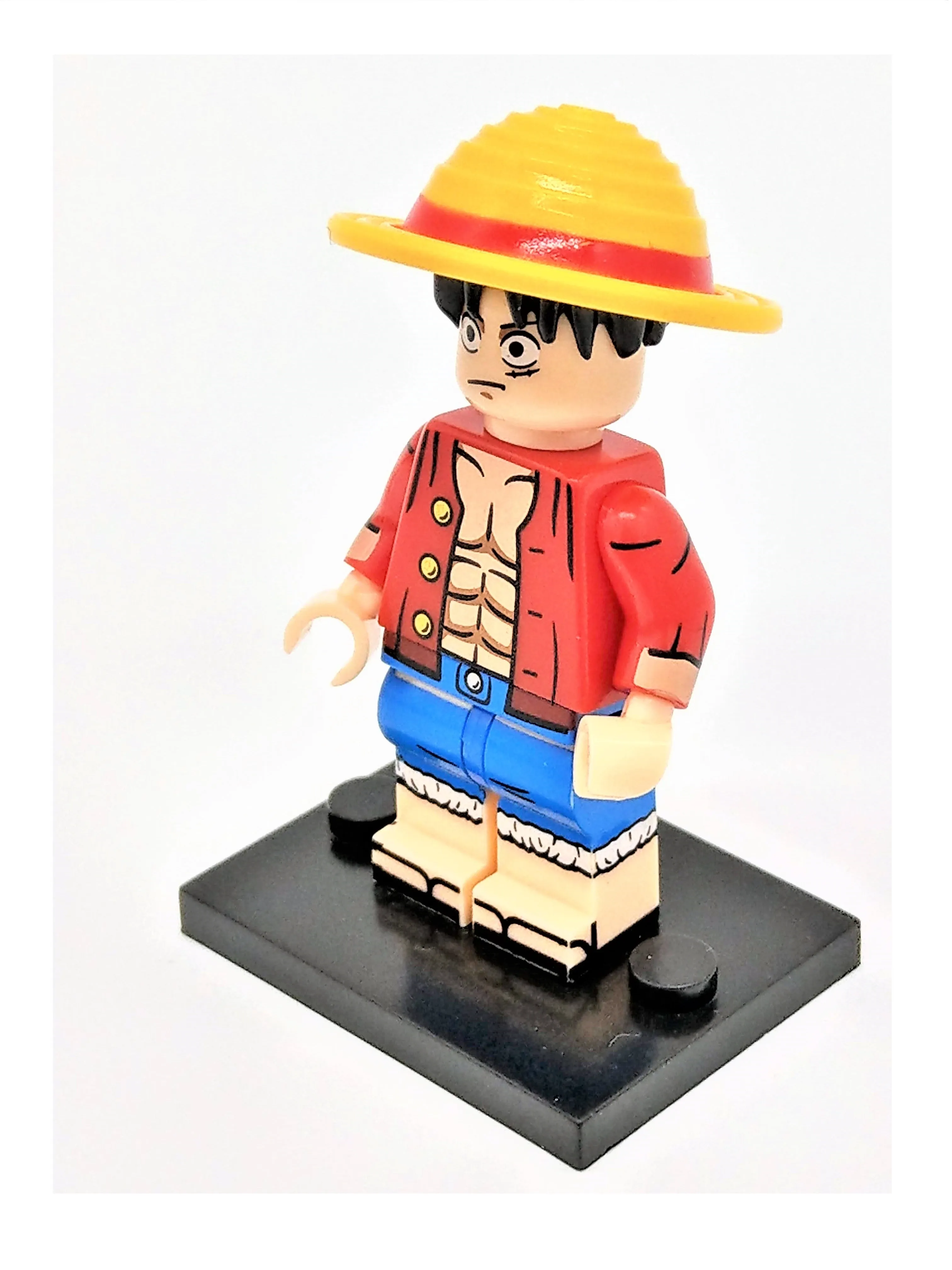 Luffy One Piece Building Block Toy (With two different faces)