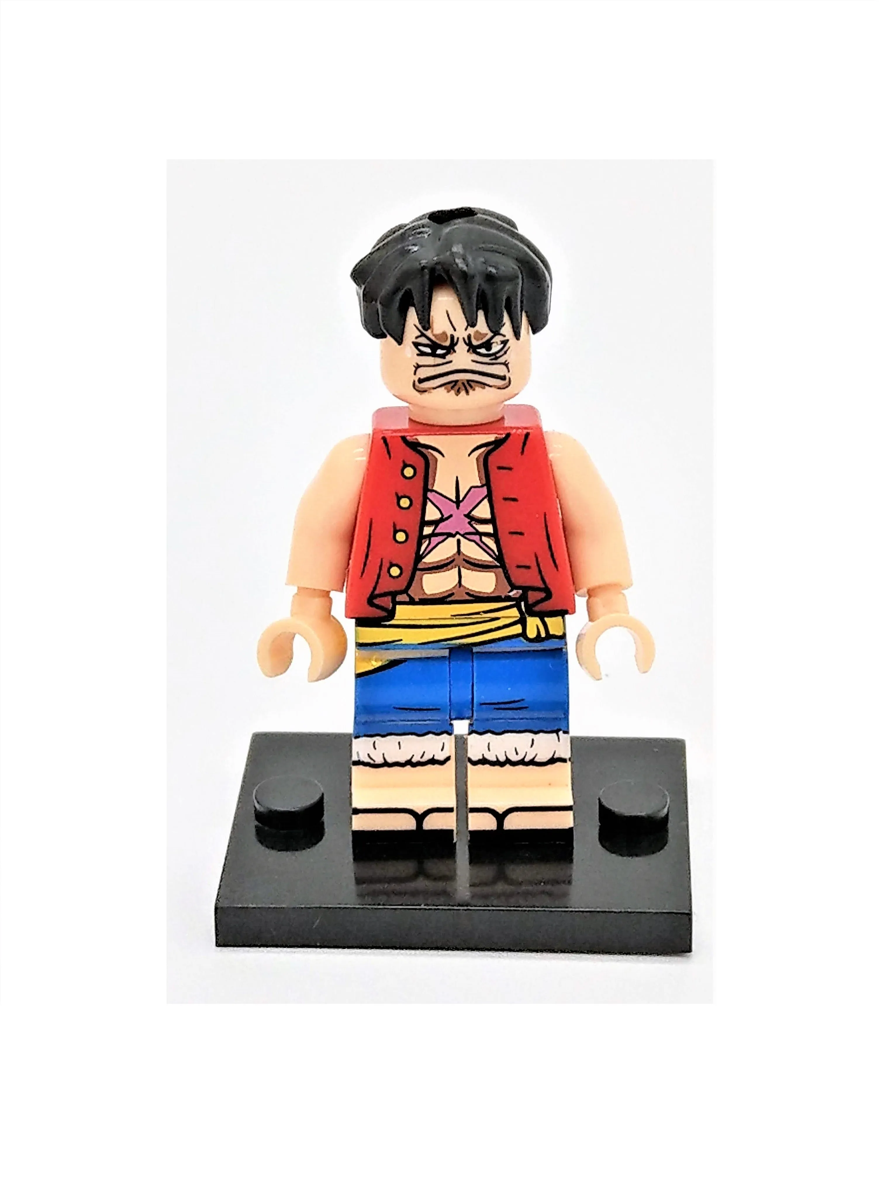 Luffy One Piece Building Block Toy (With two different faces)
