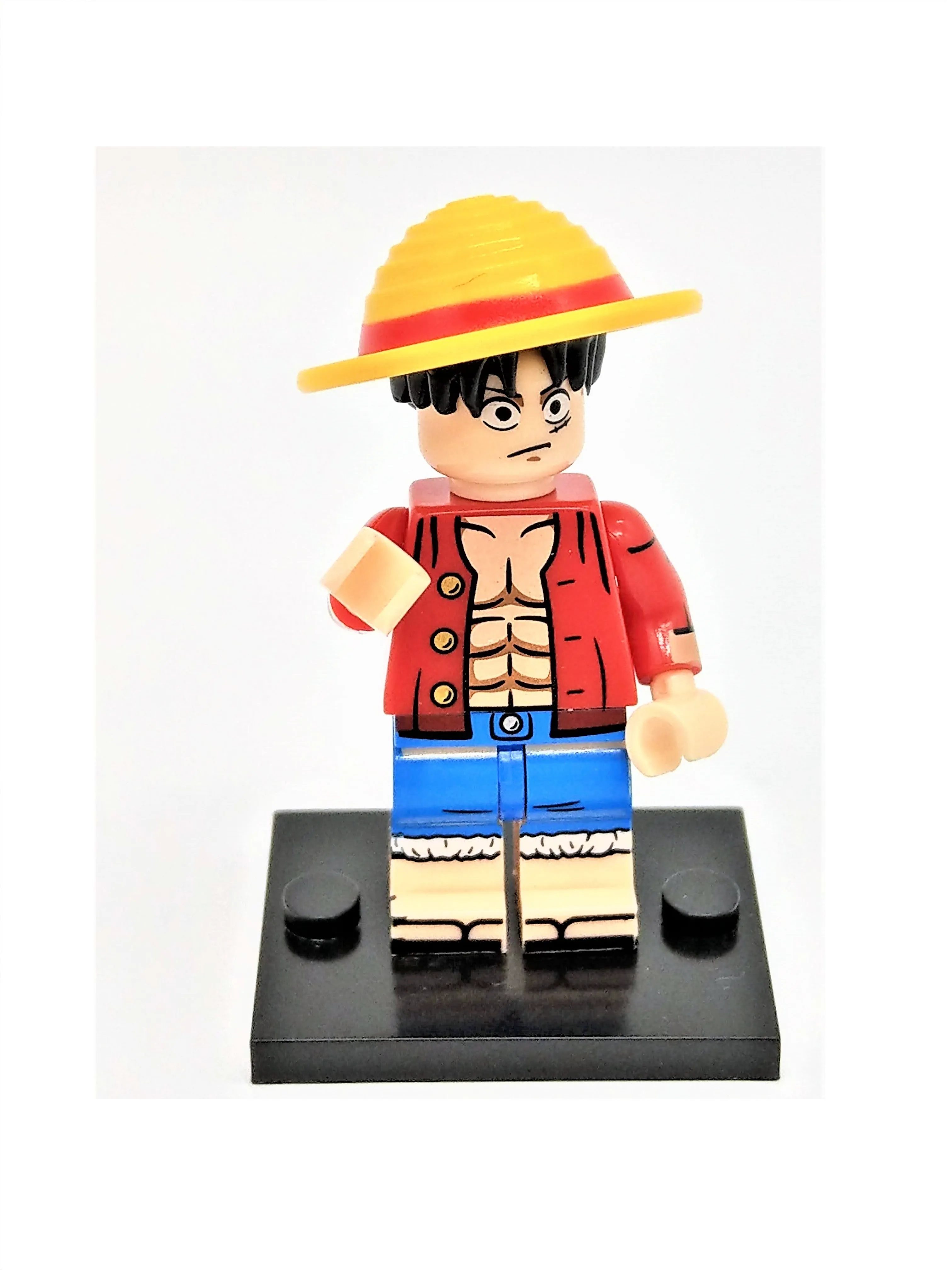 Luffy One Piece Building Block Toy (With two different faces)