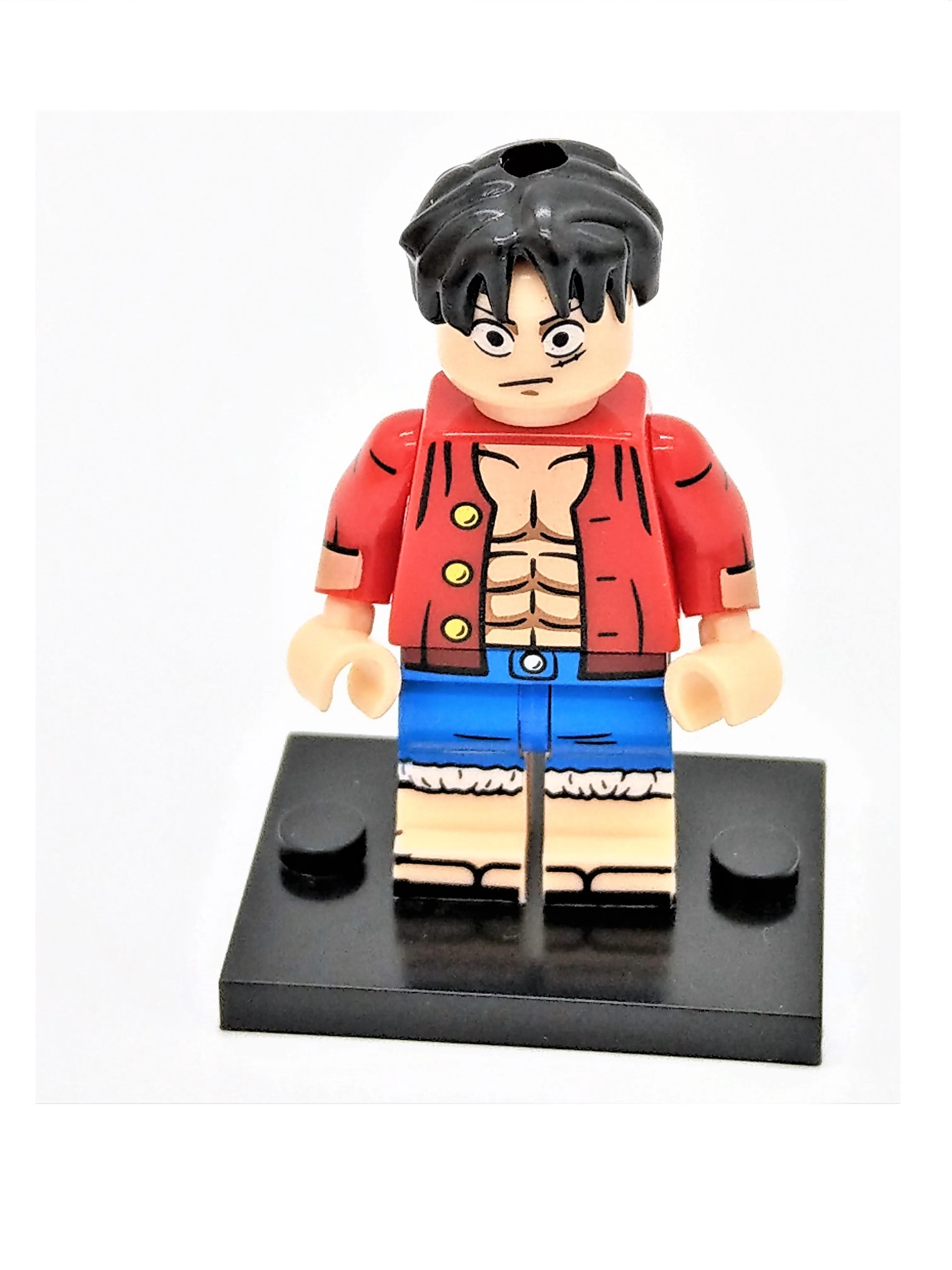 Luffy One Piece Building Block Toy (With two different faces)