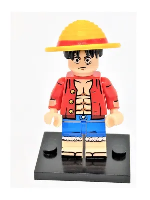 Luffy One Piece Building Block Toy (With two different faces)
