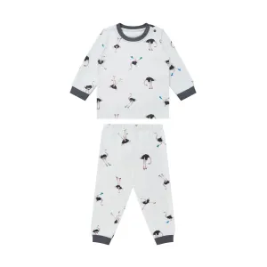 Organic Cotton Two-Piece Long Sleeve PJ Set