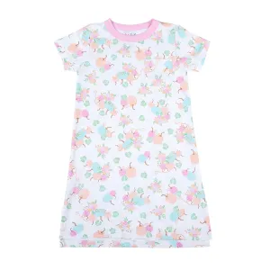 Pumpkin Blush Short Sleeve Nightdress