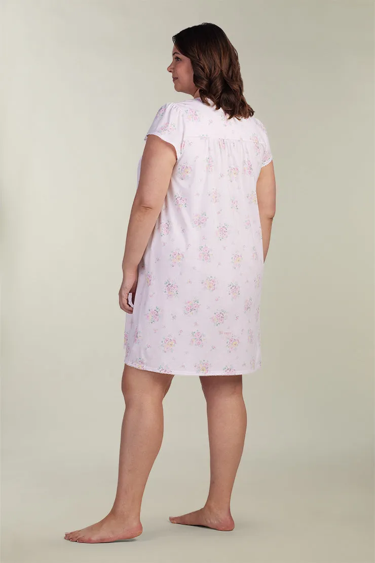 Silkyknit Short Nightgown