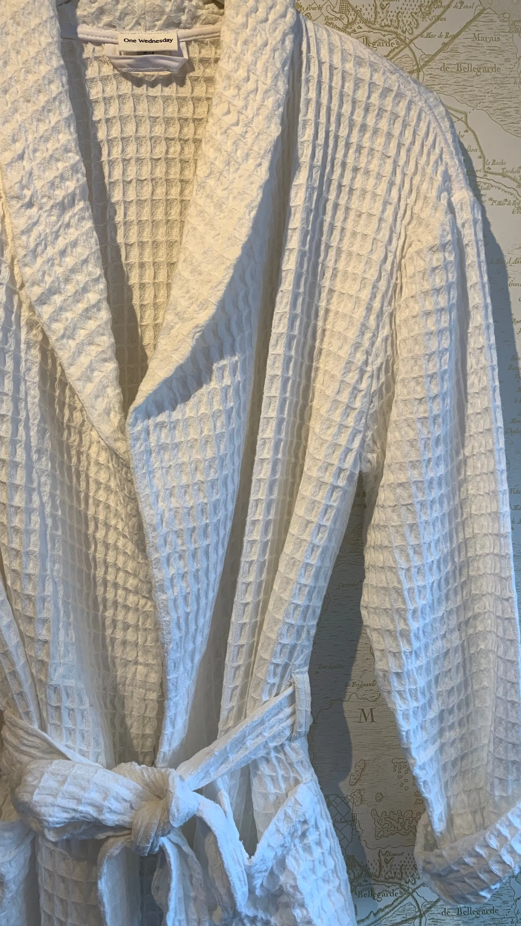 Waffle Knit Bath Robe