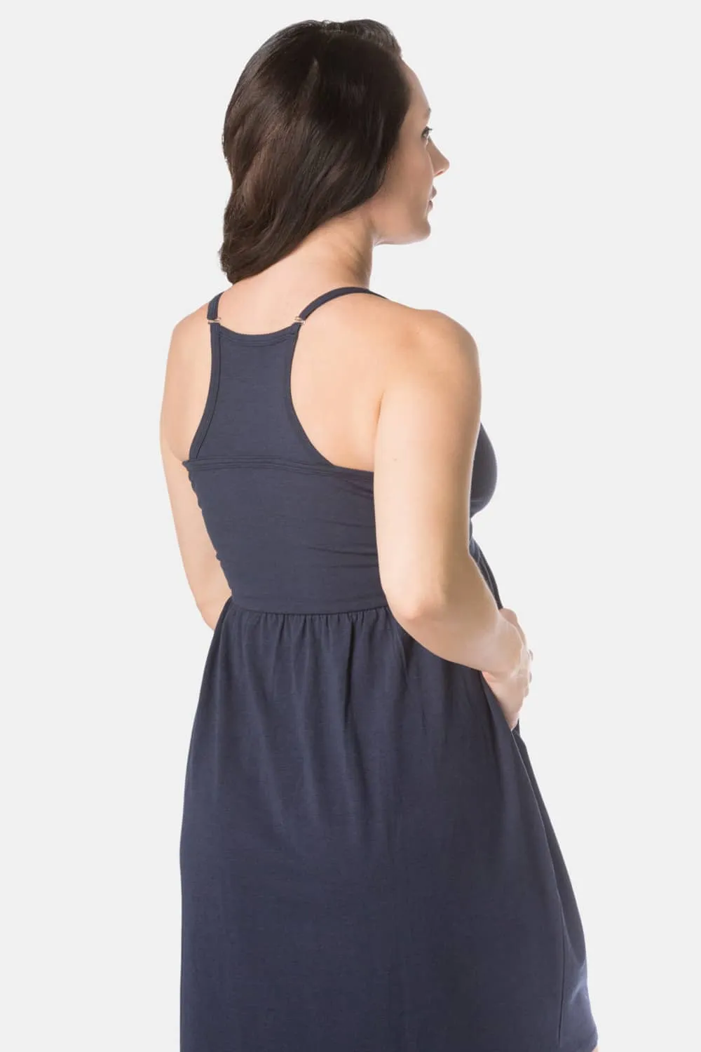 Wireless EcoFabric™ Maternity Nursing Nightgown - OUTLET - FINAL SALE