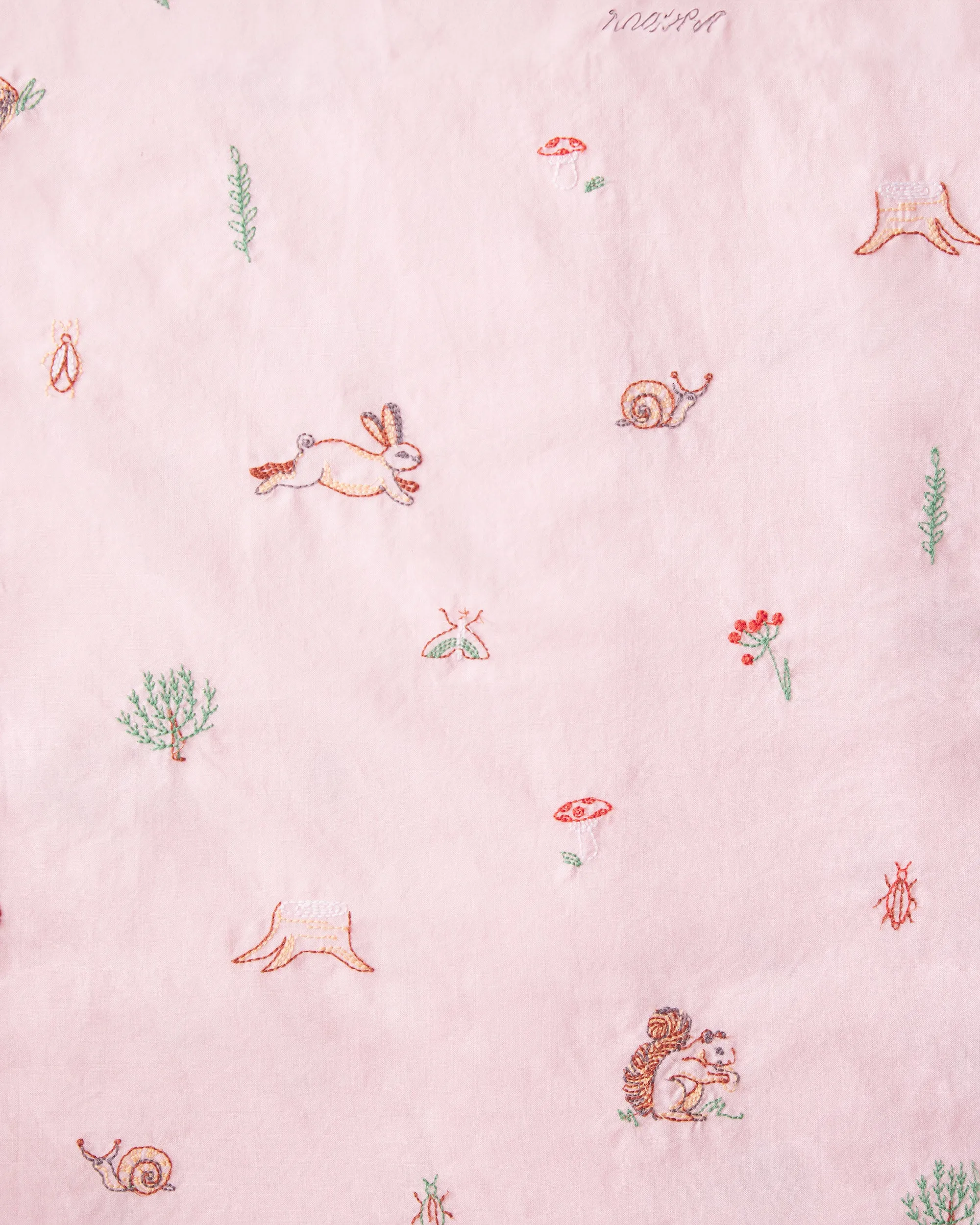 Woodland Storybook - Sleep Shirt - Blush